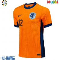 Nizozemska Jeremie Frimpong #12 Domaci Dres EP 2024 Kratak Rukav